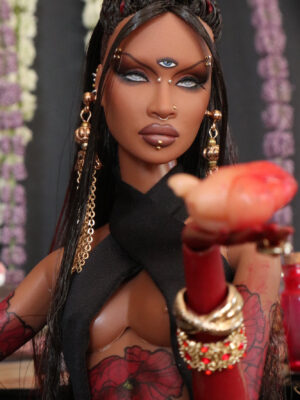 "Oracle: Divine Retribution" OOAK doll (full set)